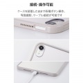 iPad mini(A17 Pro) フラップケース ハイブリッド背面クリア 写真7