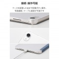 iPad mini(A17 Pro) フラップケース 薄型軽量 背面クリア 2アングル 写真7