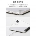 iPad mini(A17 Pro) フラップケース 薄型軽量 背面クリア 2アングル 写真7