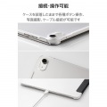 13インチiPad Air(M3/M2) フラップケース 薄型軽量 背面クリア 2アングル 写真7