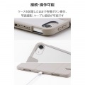13インチiPad Air(M3/M2) フラップケース 薄型軽量 カラーエッジ 背面クリア 写真7