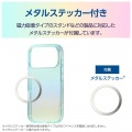 ソフトケース クリアオーロラ メタルステッカー付 写真7