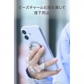 マグネットスマホリング/ビーズ/ミラー付き/MAGKEEP 写真7