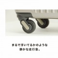 スーツケース キャリーケース  軽い 2.7kg 機内持込み TSA 消音 静か リエーヴェ  グレージュ 33L 2?3泊 エンドー鞄 1-250 写真7