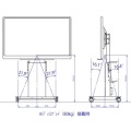 電子黒板 スタンド 電子黒板用 電動昇降装置付 スタンド 60?70インチ MH-6070 | テレビスタンド 高さ調節 キャスター付き SDS エスディエス 写真7