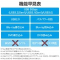 USB Type-C(TM)対応 ポータブルブルーレイドライブ for Mac 写真7