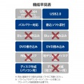 USB-A ポータブルDVDドライブ(書き込み) 写真7