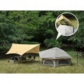 DOD タープ いつかのタープ タン TT5-631-TN (正規販売店) | オールインワン アウトドア キャンプ BBQ ヘキサタープ 写真7