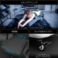 ゲーミング座椅子【大型商品につき代引不可・時間指定不可・返品不可】 写真7