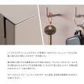 キーボックス TEER 幅17 KB-1000K ピンク 宮武製作所 | 玄関 収納 マグネット 蓋付き 写真7