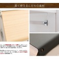 トイレットペーパーホルダー 幅25 高さ8cm TP-900M ナチュラル 宮武製作所 | ペーパーホルダー 2連 おしゃれ アイアン 収納 小物 小物置き 木目 写真7