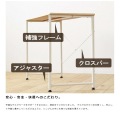 デスク シンプル 100cm パソコンデスク 一人暮らし 新生活 平机 勉強机 45cm テレワーク 在宅 オフィス 省スペース 100 コンパクト スリム ホワイト ナチュラル 写真7