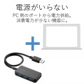 4ポートUSB3.0ハブ 写真7