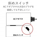 ほこり防止シャッター付 雷ガードタップ 写真7