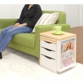 折りたたみ ローテーブル ワンタッチ 折り畳み 文机  | 軽い 軽量 子供 キッズ テーブル デスク 木製 コンパクト クロシオ 写真7