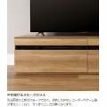 テレビ台 白井産業 65V型対応 リビングの家具を揃えられるコーディネート家具 ローボード 組立簡単 ナチュラルブラウン 幅150 高さ37 奥行41.9cm NTU-3515H NA 写真7