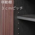 白井産業 下駄箱 靴箱 ガルバートン 通気扉 ダークブラウン 幅60cm 高さ約103cm GBT-1060D | シューズラック ラック おしゃれ 木製 スリム アイアン 省スペース 写真7