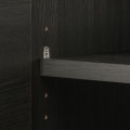 壁面収納 上置き P2L-1860D DHA DHB DESK BR用 幅60cm 高さ55cm ミドルブラウン 天井突っ張り 耐震機能付き ソフトクローズ扉 ポルターレリビング2 写真7