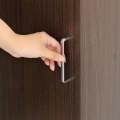 下駄箱 シューズボックス 白井産業 幅81cm 高さ114cm ダークブラウン 引き戸 約28足収納 靴箱 玄関収納 シューズラック フルニコ 写真7