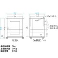 サンワサプライ NAS、HDD、ネットワーク機器収納ボックス スペースを有効活用できる収納ボックス CP-KBOX2【大型商品の為時間指定不可】 写真7