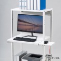 RoHS10対応レーザープリンタ収納ラック(W650×D610mm) 写真7