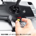 iPad・タブレット用キャスター付スタンド(13インチ対応) 写真7