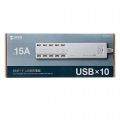 USB充電器(10ポート・合計15A) 写真7