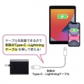 USB PD対応AC充電器(PD45W・TypeCケーブル付き) 写真7