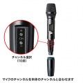 ワイヤレスマイク付き拡声器スピーカー 写真7