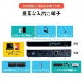 Type-C・USB3.2A接続デュアルHDMIドッキングステーション 写真7