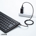 Bluetoothスリムキーボード 写真7