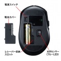 ワイヤレスブルーLEDマウス 写真7