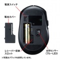 ワイヤレスブルーLEDマウス 写真7