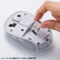 静音Bluetoothワイヤレスマウス(充電式・5ボタン) 写真7