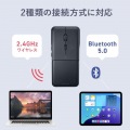 静音ワイヤレス IR LEDコンボマウス(5ボタン・薄型) 写真7