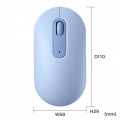 サンワサプライ 静音Bluetoothマウス 左右対称 ブルー MA-BBS333BL 写真6