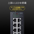 産業用ギガスイッチングハブ(高耐久/8ポート) 写真7