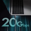 USB20Gbps(USB4 Gen2x2)Type-C ケーブル 写真7