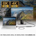 HDMI-DisplayPort変換アダプタ(8K/30Hz) 写真7