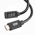 USB5Gbps Type-C延長ケーブル(PD100W・0.1m) 写真7