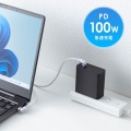 USB2.0 Type-C 両側コネクタ540度回転ケーブル(100W・1m) 写真7