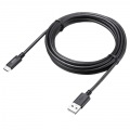 USB 2.0 Type-Cケーブル(C-A・3m・ブラック) 写真7