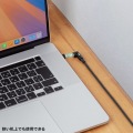USB2.0 Type-Cケーブル(マグネットコネクタ・540度回転・PD60W・2m) 写真7
