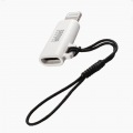 USB Type-C to Lightning変換アダプタ(MFi認証・ストラップ付き・ホワイト) 写真7