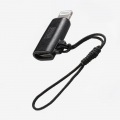 USB Type-C to Lightning変換アダプタ(MFi認証・ストラップ付き・ブラック) 写真7