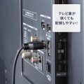 イーサネット対応ハイスピードHDMIケーブル 2m スリム&スモール 写真7