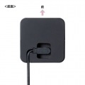 スピーカーフォン カメラ内蔵 USB マイク カメラ スピーカー WEB会議 1台3役 スリムボディ 省スペース 広角105度 高画質 全指向性マイク 写真7