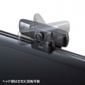 WEB会議カメラ (超広角150度ワイドレンズ・100万画素・マイク内蔵・3mロングケーブル・Zoom・Microsoft Teams・Cisco Webex Meetings・Skype) 写真7