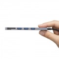 USB 5Gbps 3ポート スリム ハブ(カードリーダー付き) 写真7