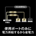 10GbE 2ポート 2.5GbE 4ポート スイッチングHub 写真7